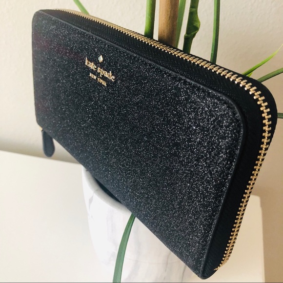 KATE SPADE LOLA GLITTER TOTE & WALLET SET NWT - Picture 12 of 16